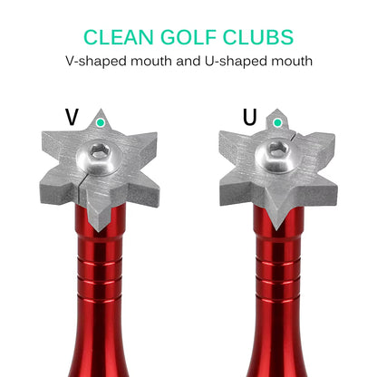 Golf Club Grooving Sharpening Tool Golf Club Sharpener Head Strong Wedge Alloy Wedge Golf Accessories