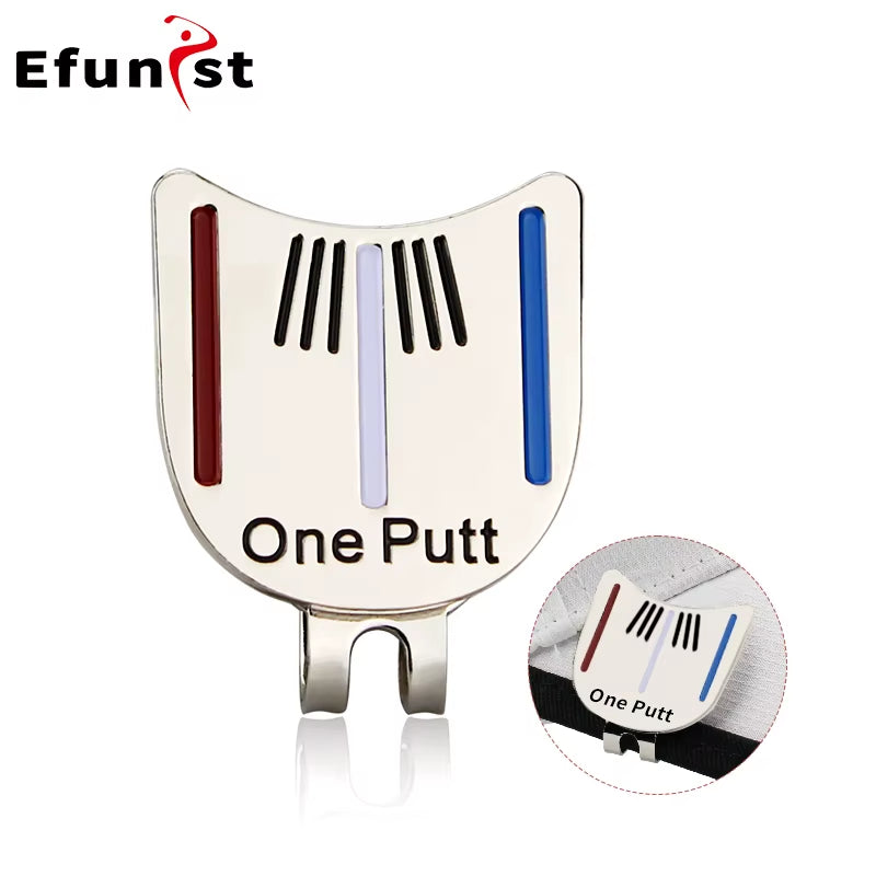 New Arrival Golf Marker W Golf Hat Clip Magnetic Alloy Golf Mark for Golf Ball Sport Drop Shipping