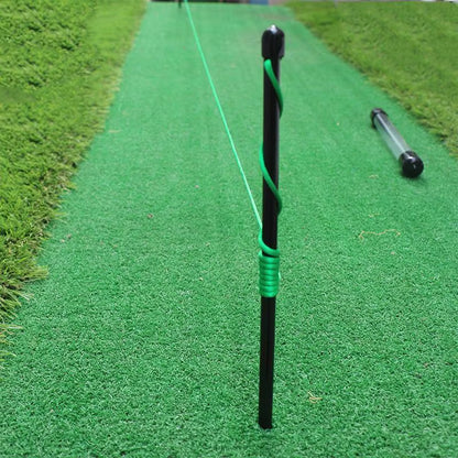 Golf Direction Practice Training Aids Putt Trainer Golf Alignment Sticks Drop Ship Golf Swing Putting String Direction Pegs