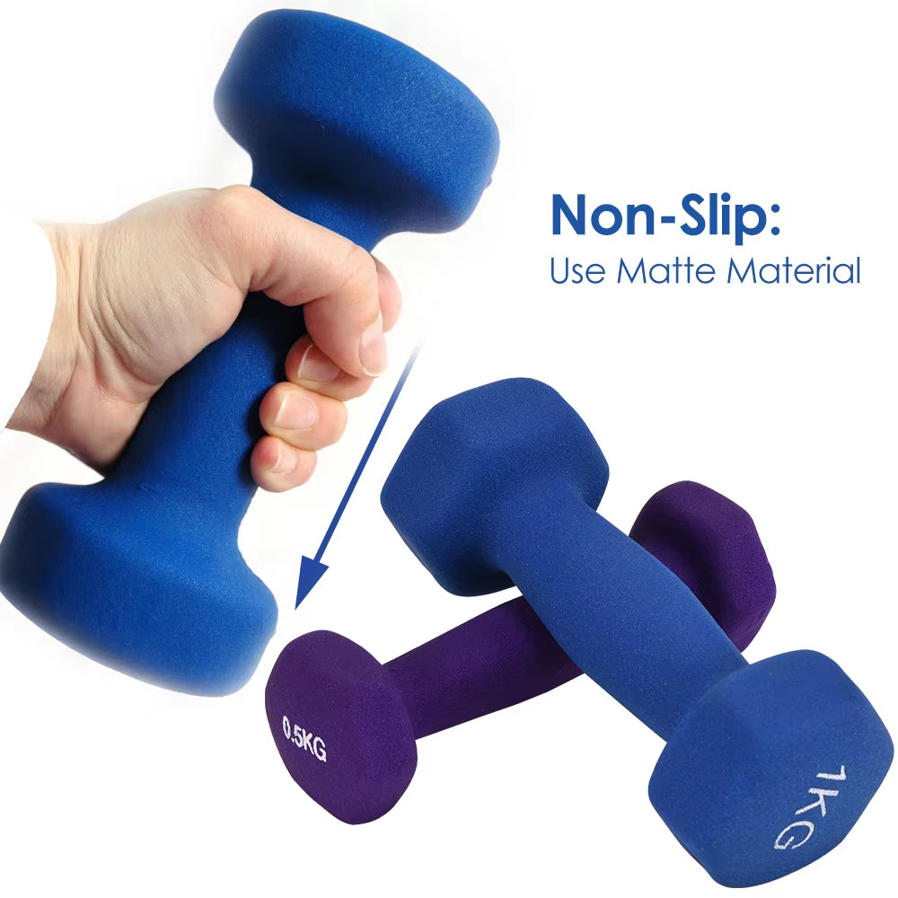 Matte Dumbbells Rack Stands Dumbbells Holder Weightlifting Home Fitness Equipment Weights Hand Weights Slimming Dumbbell